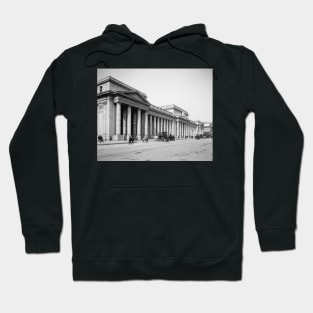 Penn Station East Facade, 1910. Vintage Photo Hoodie